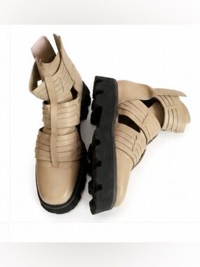 Free People Hydra Huarache Lu Boots Size 8.5 /39